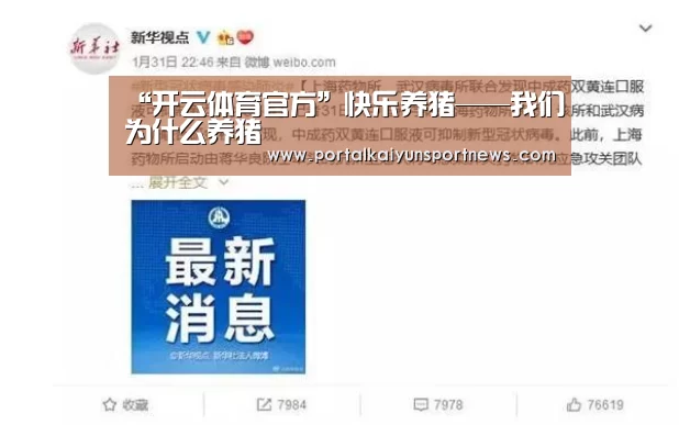 “开云体育官方”快乐养猪——我们为什么养猪(图1) 开云登录